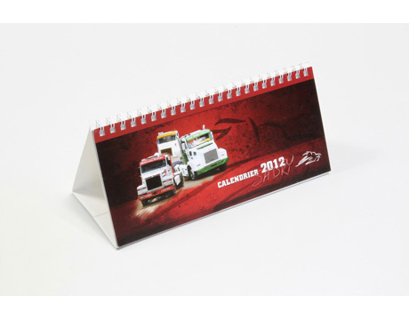 Calendrier chevalet 100x210 Pelliculage Mat