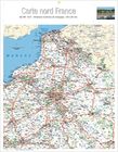 Calendrier publicitaire France, Map Nord France